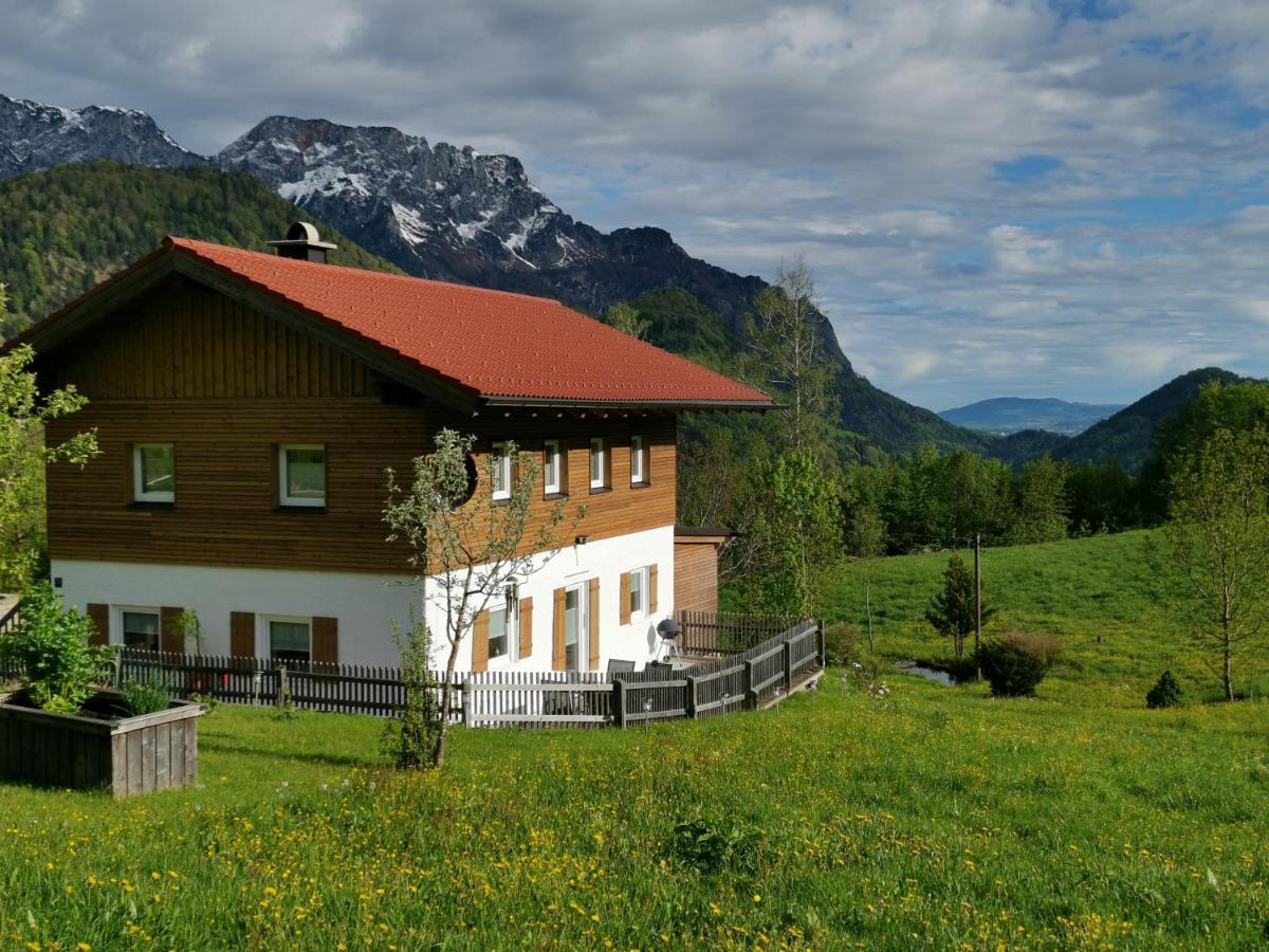 Ferienwohnung Lohnerlehen Marktschellenberg Buitenkant foto